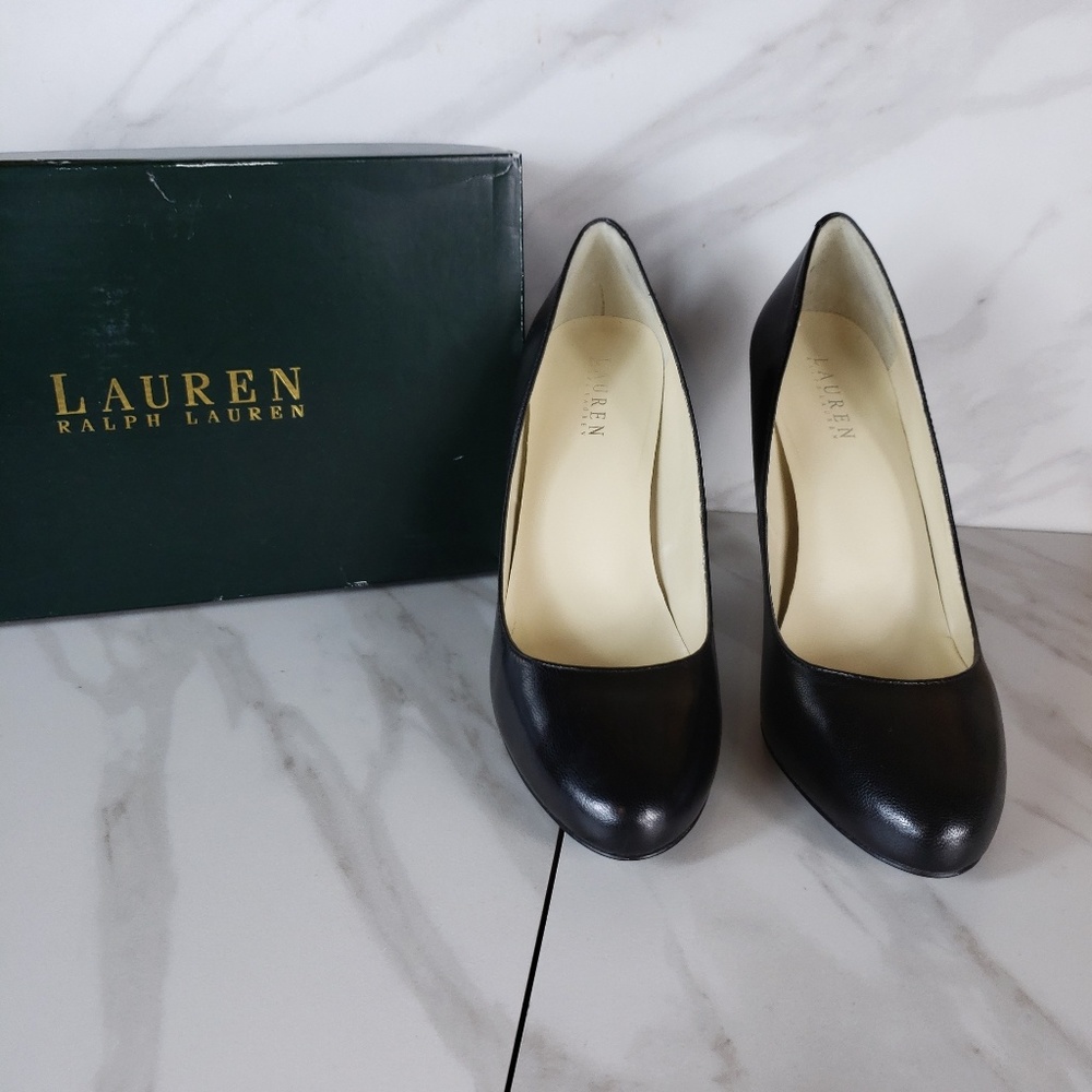Lauren by Ralph Lauren Black Rylie Pump